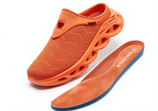 Jakcuz Men Mules Slip On Breathable Mesh Comfortable Shoes-4