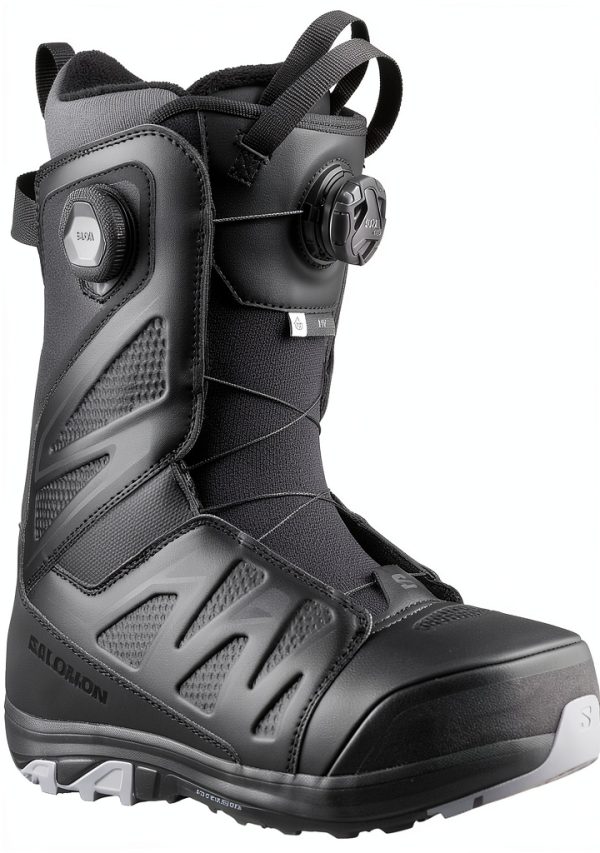 Salomon Womens Snowboard Boots BOA Lacing Heat Moldable-0