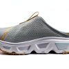 Salomon Recovery Sandals Pearl Blue White Bleached Sand-7