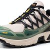 Salomon Running Shoes Mens Synthetic Mesh Cement Green-0