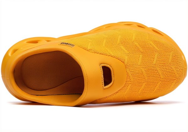 Jakcuz Men Mules Slip On Breathable Mesh Comfortable Shoes-3