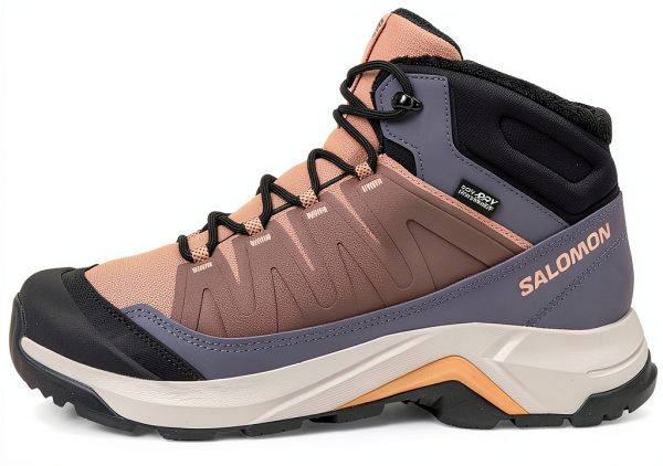 Salomon Womens Hiking Boots Warm Dry Winter Protection Grip-3