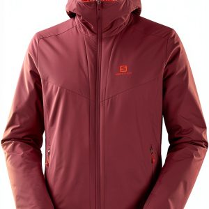 Salomon Mens Hoodie Outdoor Nylon Polyester Blend-0