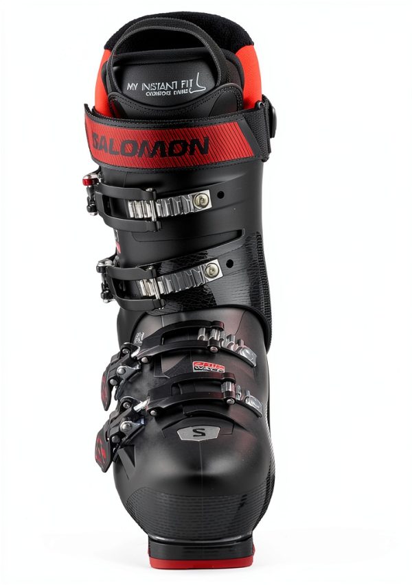 Salomon Alpine Touring Boots Black Red Beluga 2023 Model-4