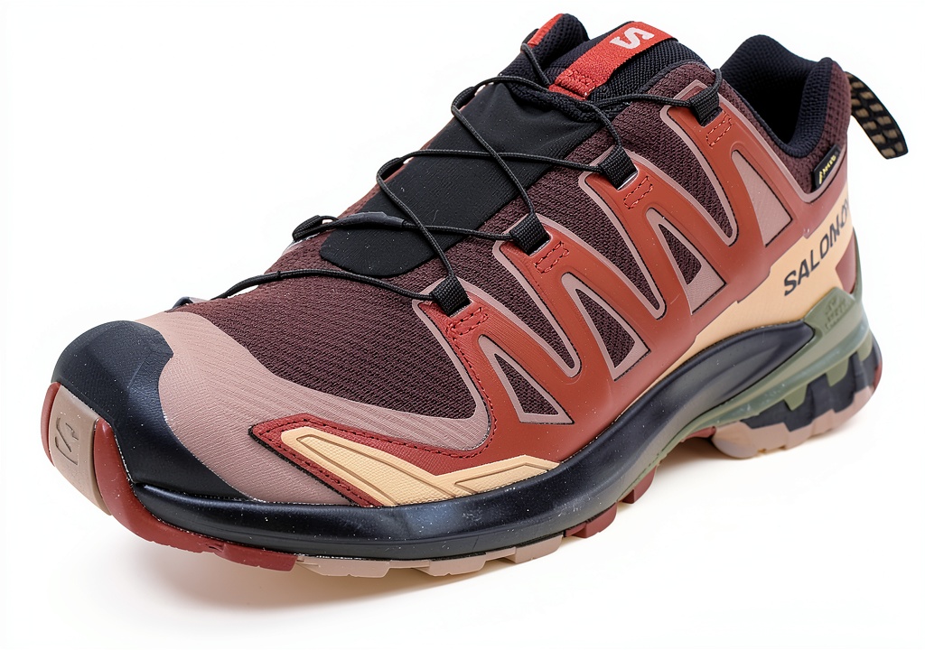 Salomon Mens Trail Running Shoes Waterproof Expedition performance on rocky trail