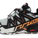 Salomon Mens Trail Running Shoes Grip Waterproof Fit-0