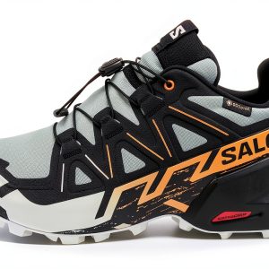 Salomon Mens Trail Running Shoes Grip Waterproof Fit-0