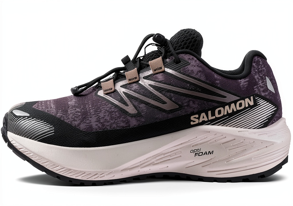 Nike hiking shoes on rocky trail showing grip pattern
