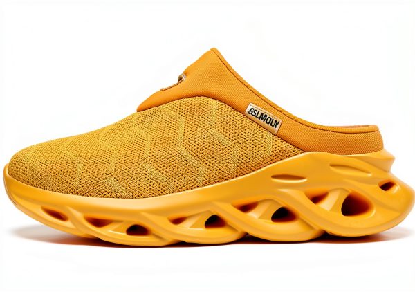 Jakcuz Men Mules Slip On Breathable Mesh Comfortable Shoes-2