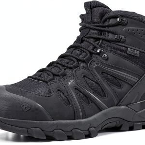 XPETI Mens Tactical Boots Waterproof Durable Outdoor Work-0