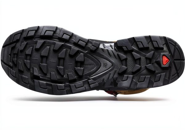 Mens Hiking Boots Rubber Sole Durable Outdoor Footwear-5