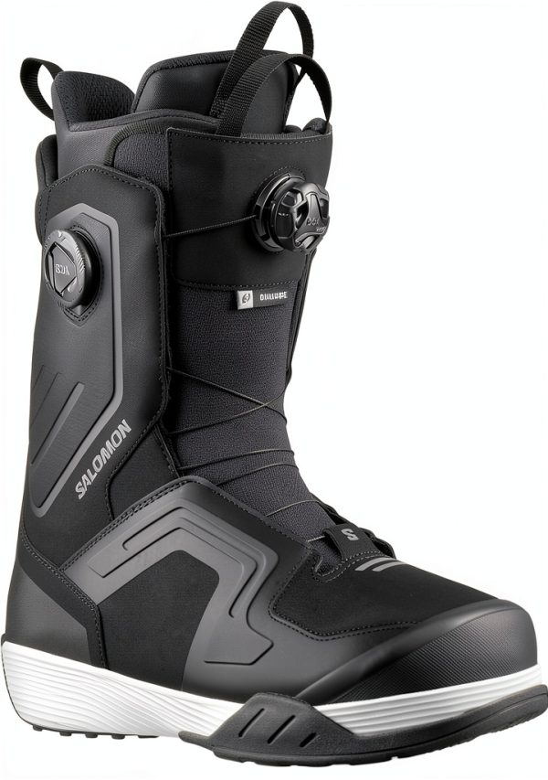Salomon Freestyle Ski Boots Black BOA Lacing Water Resistant-0