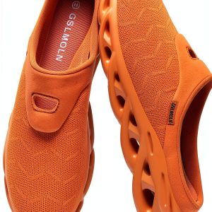Jakcuz Men Mules Slip On Breathable Mesh Comfortable Shoes-0