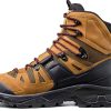 Mens Hiking Boots Rubber Sole Durable Outdoor Footwear-2