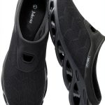 Jakcuz Mens Mules Slip On Breathable Mesh Comfortable Shoes-0