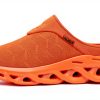 Jakcuz Men Mules Slip On Breathable Mesh Comfortable Shoes-2