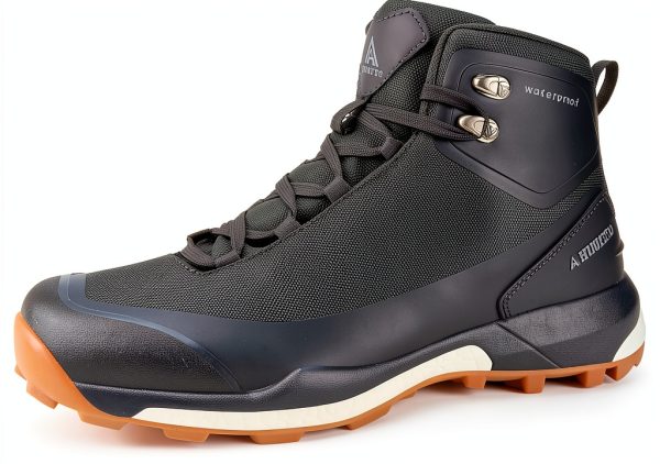 HUMTTO Men Waterproof Hiking Boots All Terrain Comfort-0
