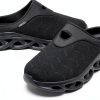 Jakcuz Mens Mules Slip On Breathable Mesh Comfortable Shoes-6