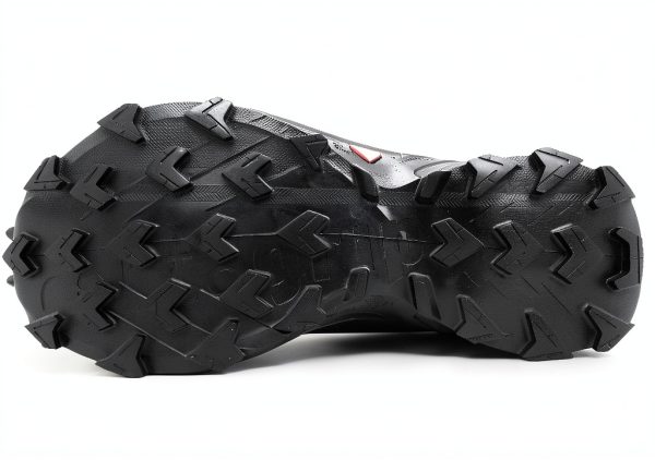 Salomon Womens Trail Running Shoes Black Contagrip Cushion-5