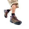 Mens Hiking Boots Synthetic Suede Waterproof-5