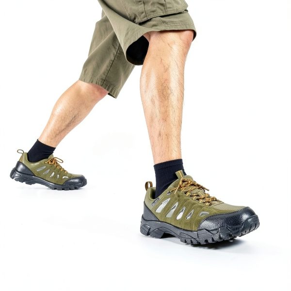 Men's Hiking Shoes SHULOOK Suede Waterproof-2