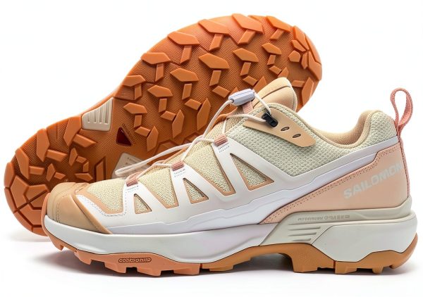 Salomon Women's Trail Shoes Wheat Shortbread-0