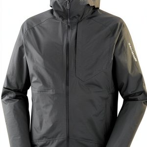Salomon Men's Waterproof Shell Jacket Deep Black-0