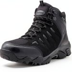 Mens Hiking Boots Waterproof Synthetic Suede-0