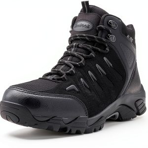 Mens Hiking Boots Waterproof Synthetic Suede-0