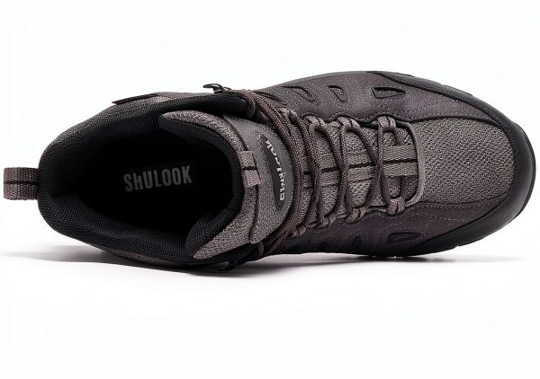 Mens Hiking Boots Synthetic Suede Waterproof-5