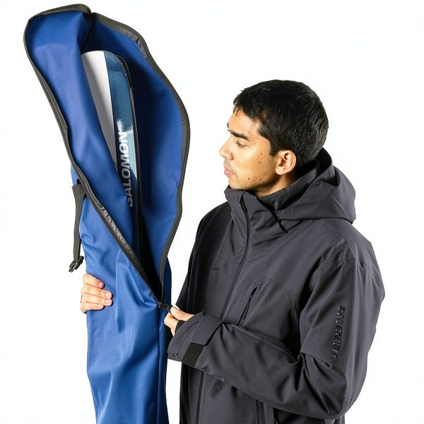 Salomon Ski Bag Adjustable Blue Unisex Travel-3