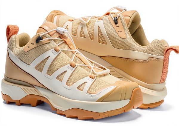Salomon Women's Trail Shoes Wheat Shortbread-3