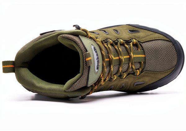 Mens Hiking Boots Synthetic Suede Waterproof-5