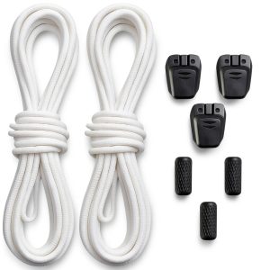 QuickFit No Tie Shoe Laces Elastic Replacement for Men, 4 Colors-0