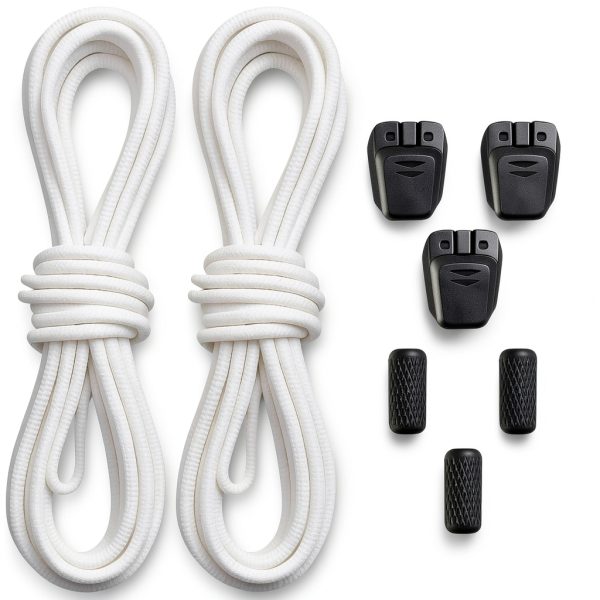 QuickFit No Tie Shoe Laces Elastic Replacement for Men, 4 Colors-0