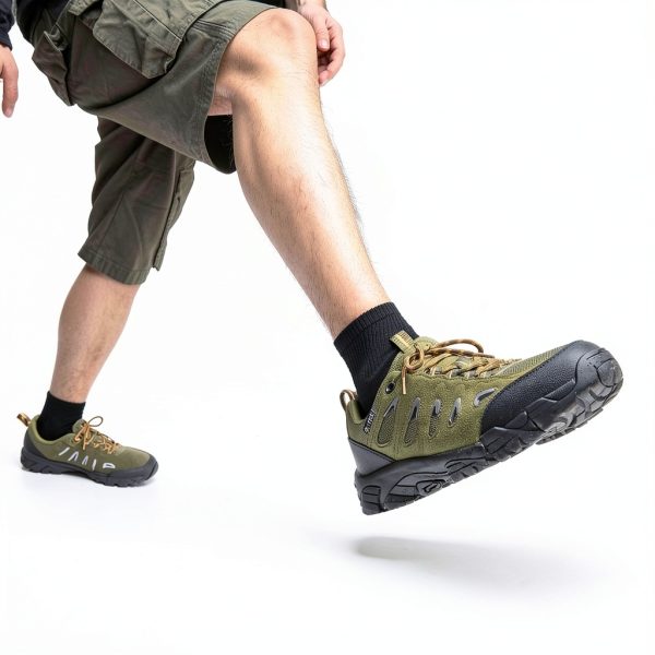 Men's Hiking Shoes SHULOOK Suede Waterproof-4