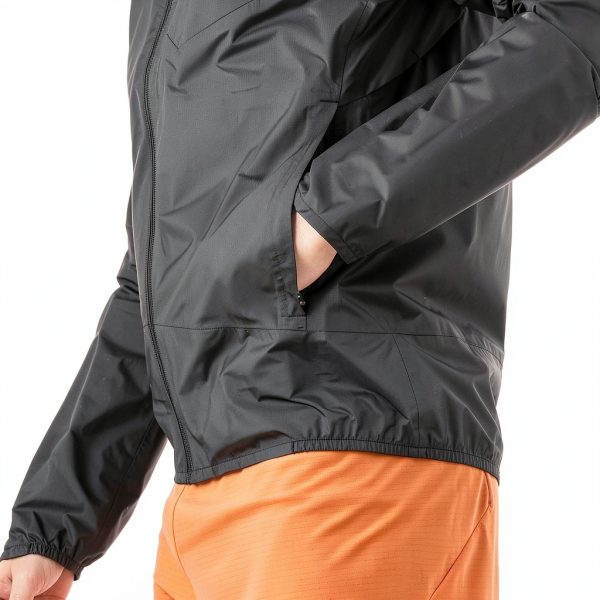 Salomon Men's Waterproof Shell Jacket Deep Black-4