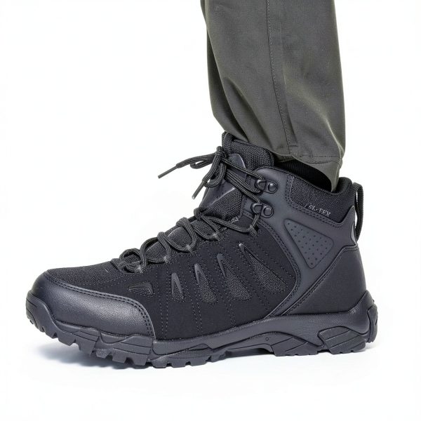 Mens Hiking Boots Waterproof Synthetic Suede-8