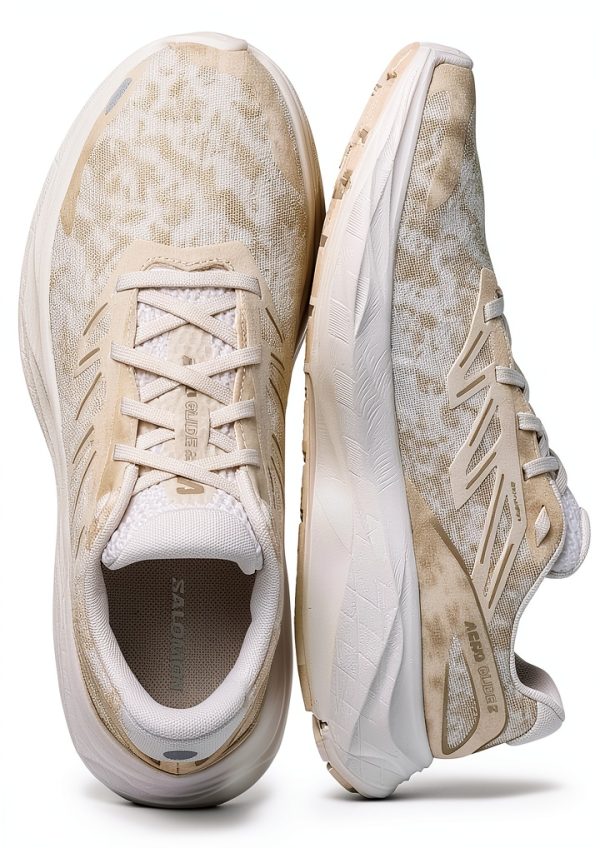 Salomon White Opulent Garden Trail Running Shoes-1