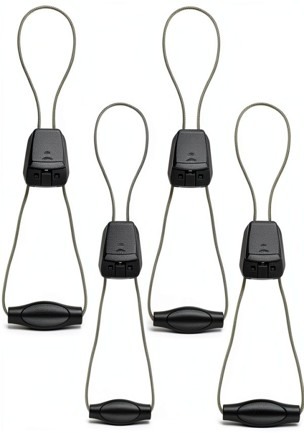 No Tie Shoe Laces XYZ Brand 2-Pair Unisex Replacement – Thin 1.5mm-2