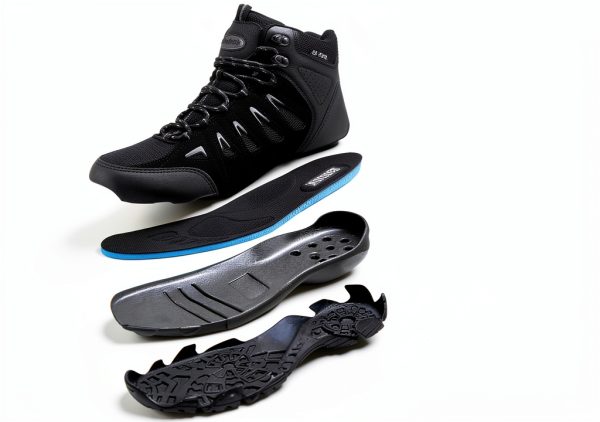 Mens Hiking Boots Waterproof Synthetic Suede-4