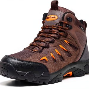 Mens Hiking Boots Synthetic Suede Waterproof-0
