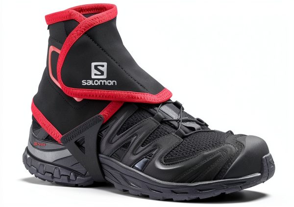 Trail Gaiters High OutdoorPro Black Unisex Protective Shoe Gaiters-0
