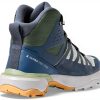 Salomon Hiking Boots Men Gray Violet Turbulence Sea Foam Waterproof-4
