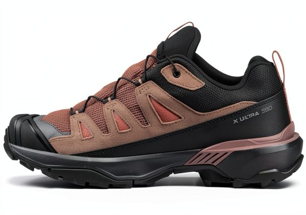 Salomon Women's Hiking Shoes Advanced Chassis GORE‑TEX Cognac/Black-0