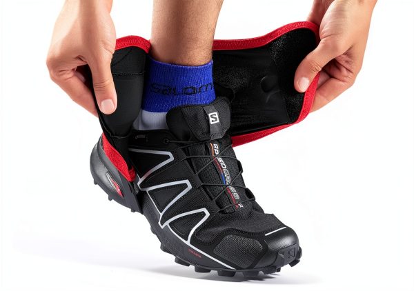 Trail Gaiters High OutdoorPro Black Unisex Protective Shoe Gaiters-3