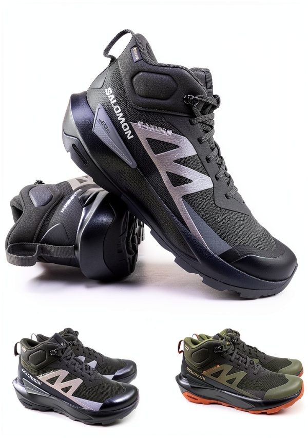 Salomon Men's Hiking Boots Magnet Weatherproof Trail Ready-3