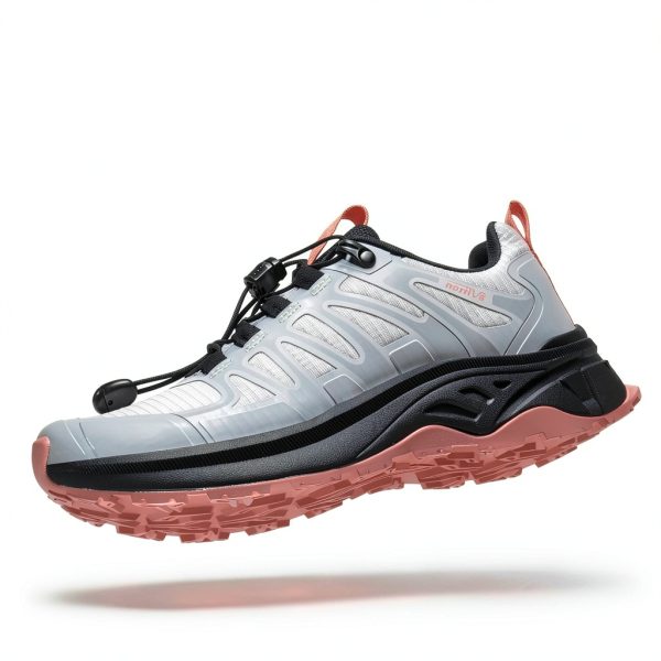 NORTIV 8 Women’s Hiking Sneakers Carbon Black Low‑Top 7.5‑11-2