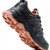 Women's Hiking Sneakers NORTIV 8 Lightweight Waterproof Carbon Black-4