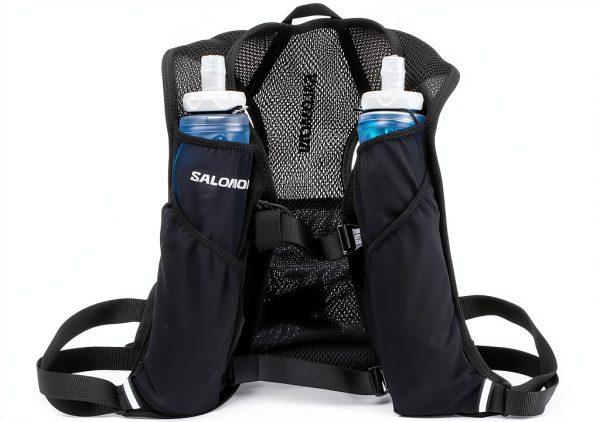 Salomon Hydration Pack Running Vest Black Adjustable Composite Design-1